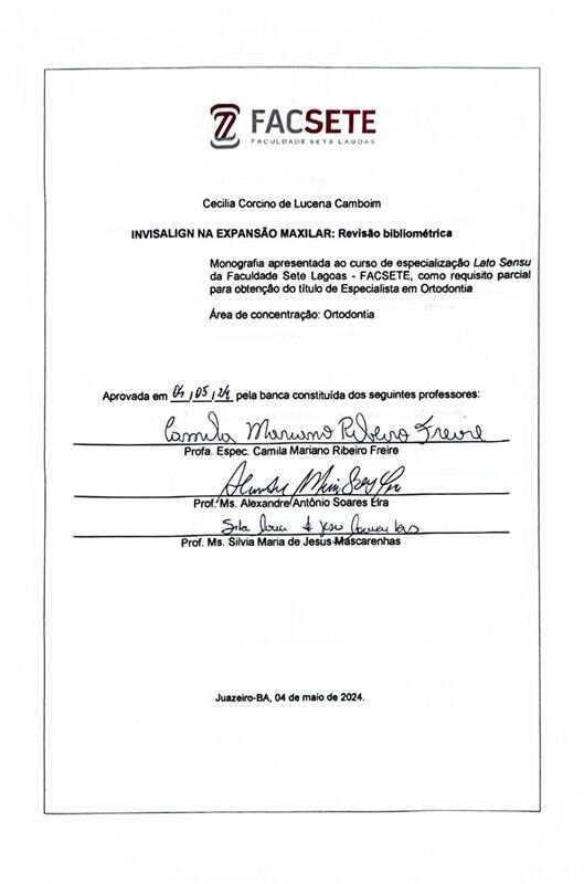 Folha de aprovação Cecilia Folha de aprovação Cecilia